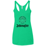 T-Shirts Envy / X-Small Jedimaster Women's Triblend Racerback Tank