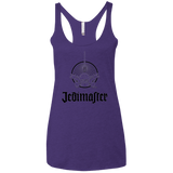 T-Shirts Purple Rush / X-Small Jedimaster Women's Triblend Racerback Tank