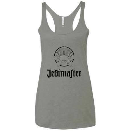 T-Shirts Venetian Grey / X-Small Jedimaster Women's Triblend Racerback Tank