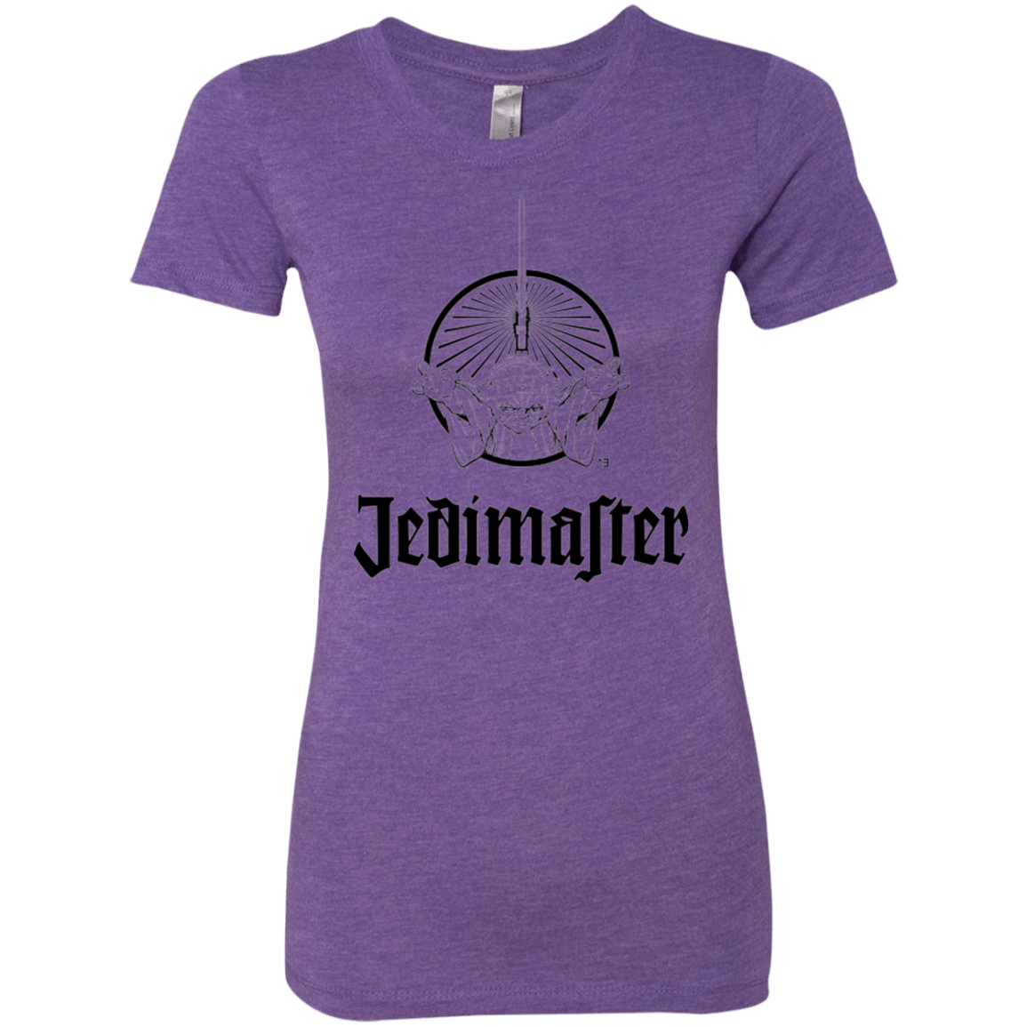 T-Shirts Purple Rush / S Jedimaster Women's Triblend T-Shirt