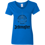 T-Shirts Royal / S Jedimaster Women's V-Neck T-Shirt