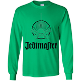 T-Shirts Irish Green / YS Jedimaster Youth Long Sleeve T-Shirt