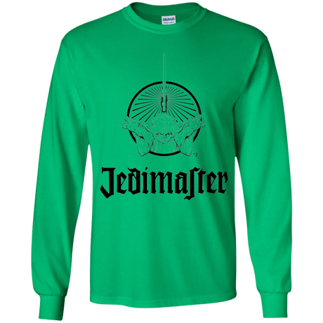 T-Shirts Irish Green / YS Jedimaster Youth Long Sleeve T-Shirt