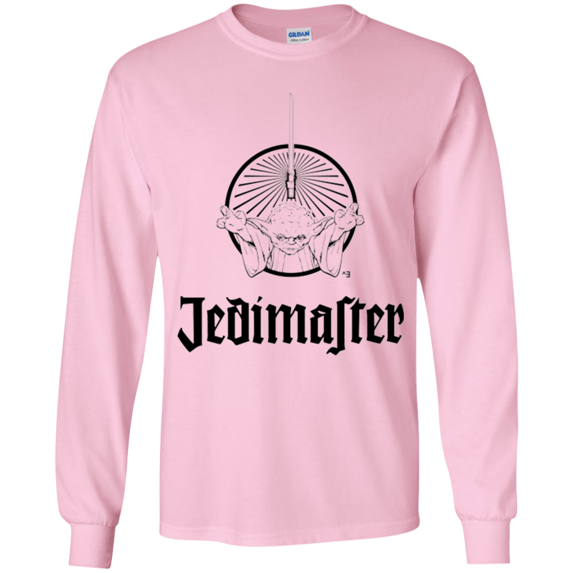 T-Shirts Light Pink / YS Jedimaster Youth Long Sleeve T-Shirt