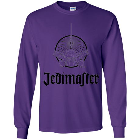 T-Shirts Purple / YS Jedimaster Youth Long Sleeve T-Shirt