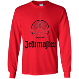 T-Shirts Red / YS Jedimaster Youth Long Sleeve T-Shirt