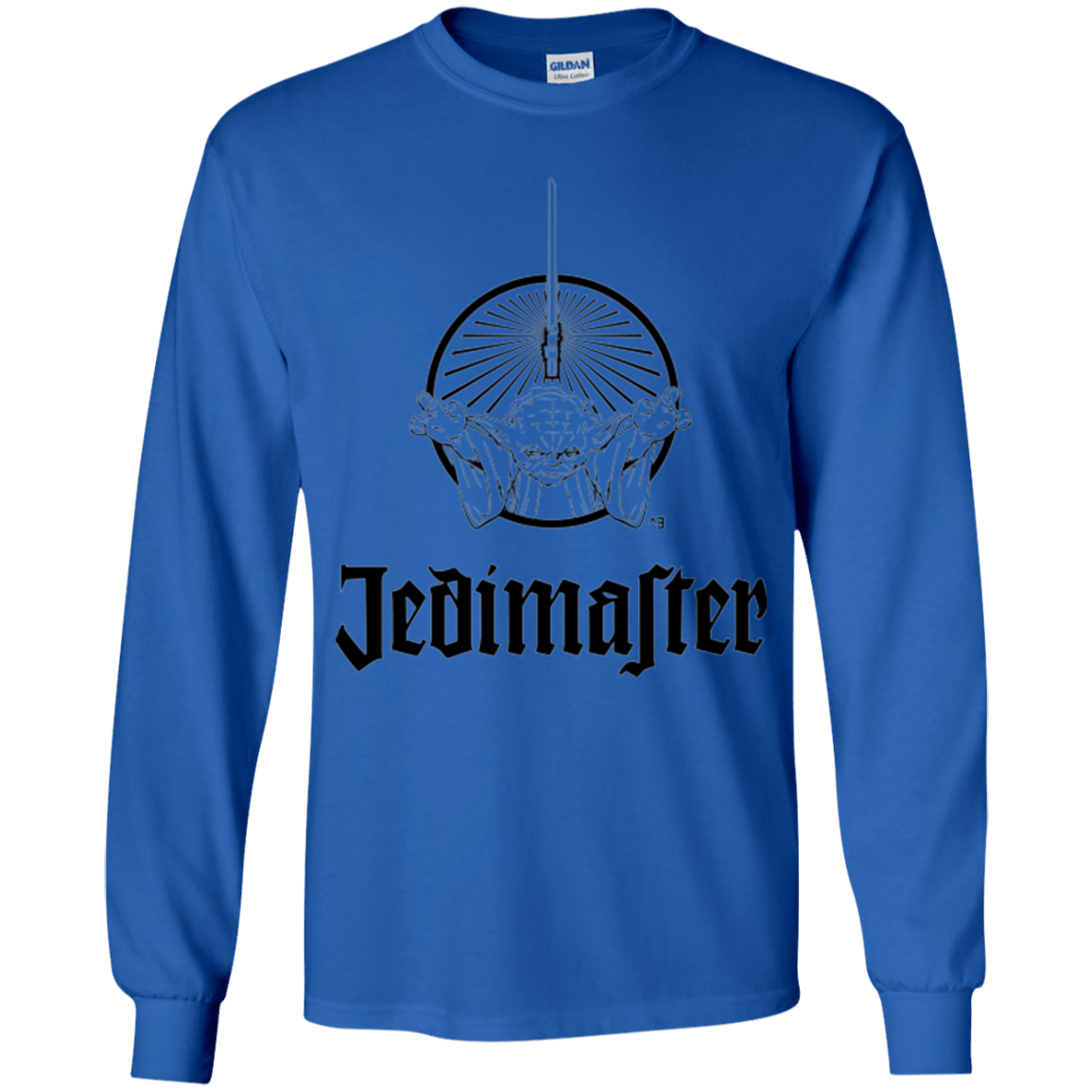 T-Shirts Royal / YS Jedimaster Youth Long Sleeve T-Shirt