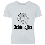 T-Shirts Heather White / YXS Jedimaster Youth Triblend T-Shirt