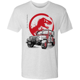 T-Shirts Heather White / S Jeep Wrangler YJ Sahara sumi-e Men's Triblend T-Shirt