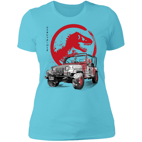 T-Shirts Cancun / S Jeep Wrangler YJ Sahara sumi-e Women's Premium T-Shirt