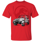 T-Shirts Red / YXS Jeep Wrangler YJ Sahara sumi-e Youth T-Shirt