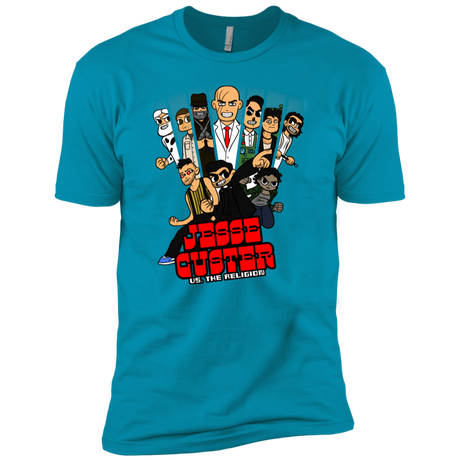 T-Shirts Turquoise / YXS Jesse Custer vs The Religion Boys Premium T-Shirt