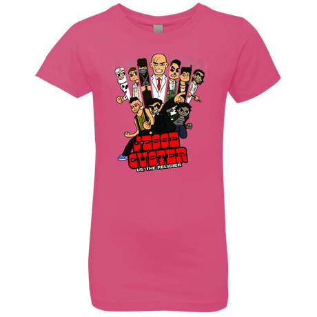 T-Shirts Hot Pink / YXS Jesse Custer vs The Religion Girls Premium T-Shirt