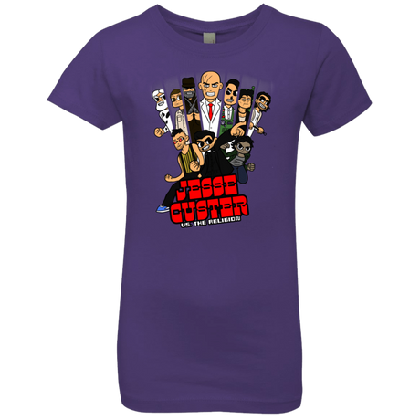 T-Shirts Purple Rush / YXS Jesse Custer vs The Religion Girls Premium T-Shirt