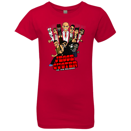 T-Shirts Red / YXS Jesse Custer vs The Religion Girls Premium T-Shirt