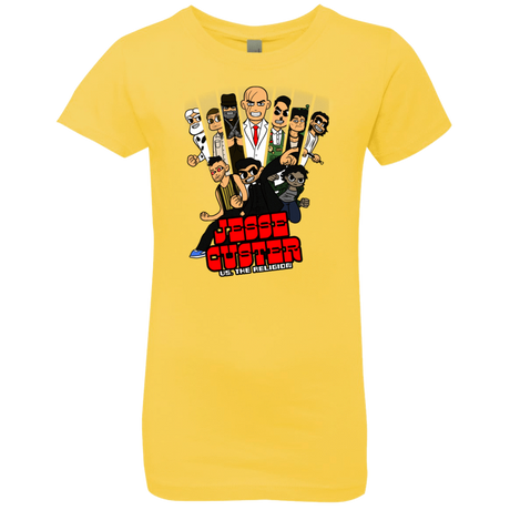 T-Shirts Vibrant Yellow / YXS Jesse Custer vs The Religion Girls Premium T-Shirt