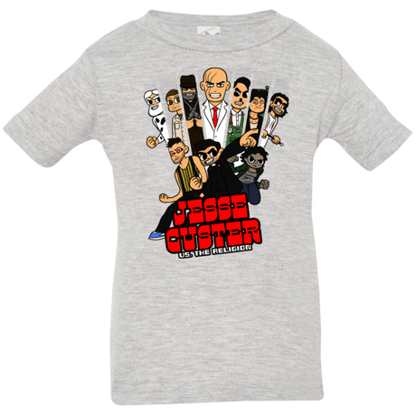 T-Shirts Heather Grey / 6 Months Jesse Custer vs The Religion Infant Premium T-Shirt