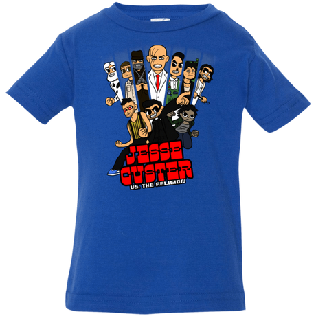 T-Shirts Royal / 6 Months Jesse Custer vs The Religion Infant Premium T-Shirt