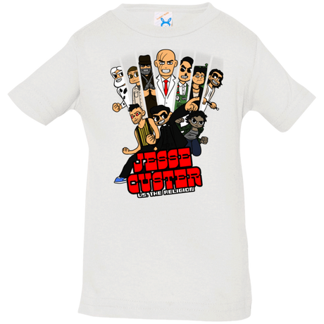 T-Shirts White / 6 Months Jesse Custer vs The Religion Infant Premium T-Shirt