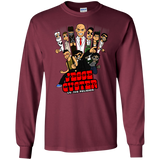 T-Shirts Maroon / S Jesse Custer vs The Religion Men's Long Sleeve T-Shirt