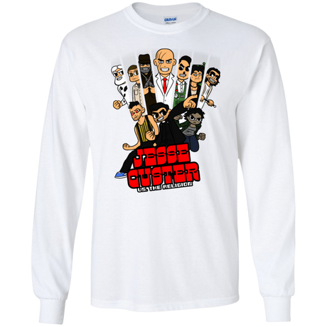 T-Shirts White / S Jesse Custer vs The Religion Men's Long Sleeve T-Shirt