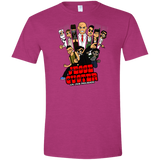 T-Shirts Antique Heliconia / S Jesse Custer vs The Religion Men's Semi-Fitted Softstyle