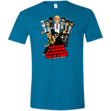 T-Shirts Antique Sapphire / S Jesse Custer vs The Religion Men's Semi-Fitted Softstyle