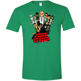 T-Shirts Heather Irish Green / S Jesse Custer vs The Religion Men's Semi-Fitted Softstyle