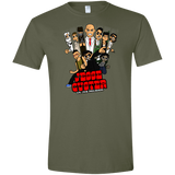 T-Shirts Military Green / S Jesse Custer vs The Religion Men's Semi-Fitted Softstyle