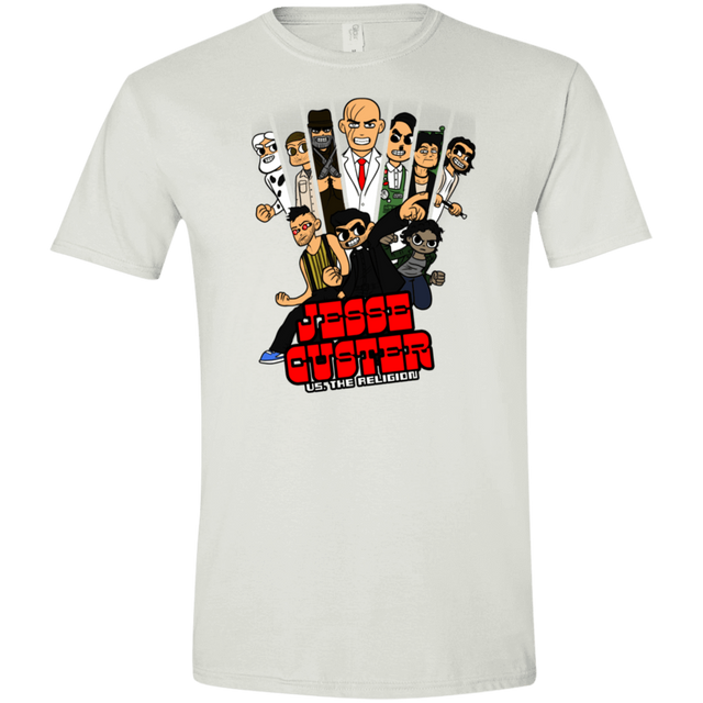T-Shirts White / X-Small Jesse Custer vs The Religion Men's Semi-Fitted Softstyle