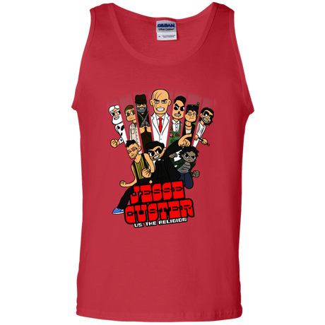 T-Shirts Red / S Jesse Custer vs The Religion Men's Tank Top