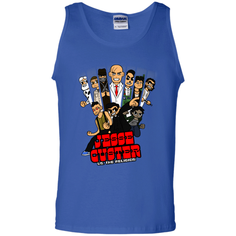T-Shirts Royal / S Jesse Custer vs The Religion Men's Tank Top