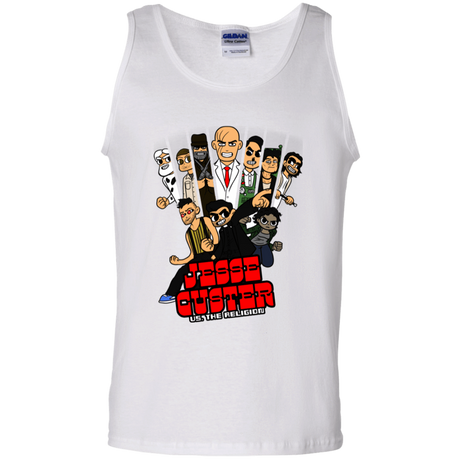 T-Shirts White / S Jesse Custer vs The Religion Men's Tank Top