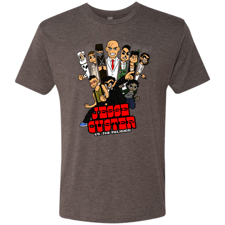 T-Shirts Macchiato / S Jesse Custer vs The Religion Men's Triblend T-Shirt