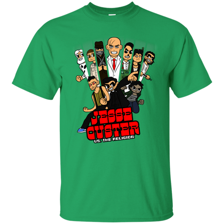 T-Shirts Irish Green / S Jesse Custer vs The Religion T-Shirt