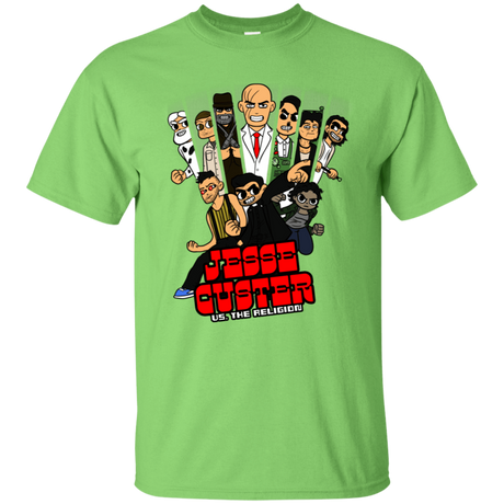 T-Shirts Lime / S Jesse Custer vs The Religion T-Shirt