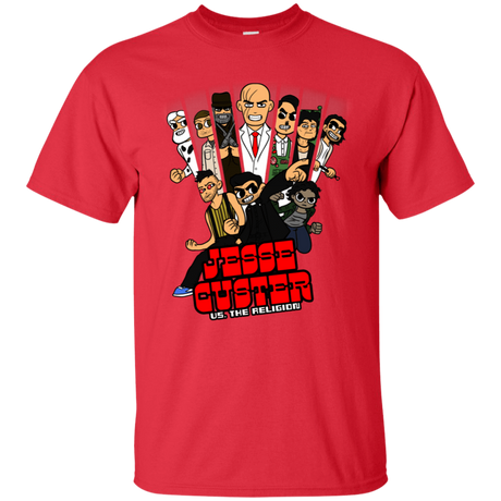 T-Shirts Red / S Jesse Custer vs The Religion T-Shirt