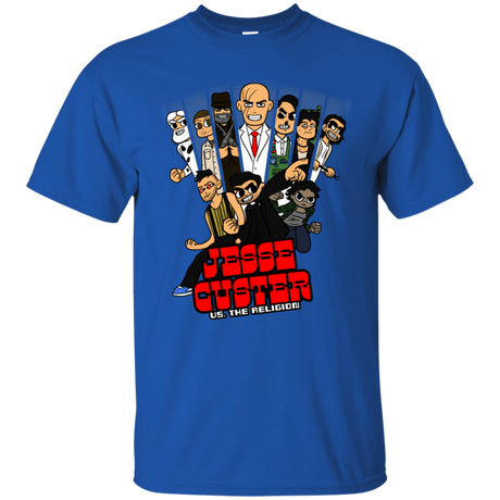 T-Shirts Royal / S Jesse Custer vs The Religion T-Shirt