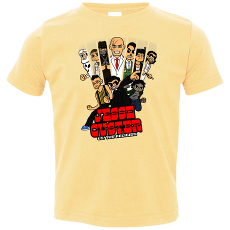 T-Shirts Butter / 2T Jesse Custer vs The Religion Toddler Premium T-Shirt