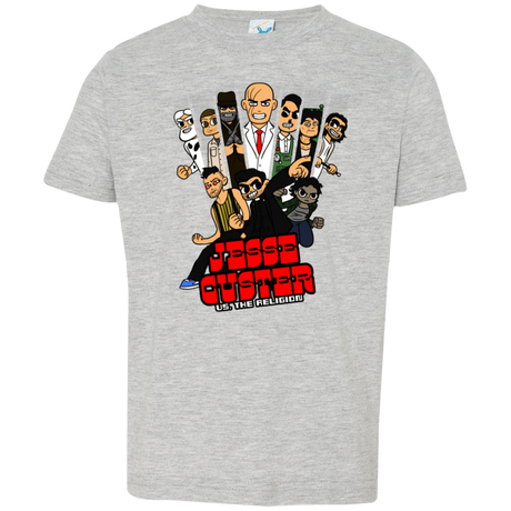 T-Shirts Heather Grey / 2T Jesse Custer vs The Religion Toddler Premium T-Shirt