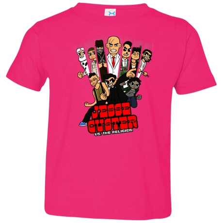 T-Shirts Hot Pink / 2T Jesse Custer vs The Religion Toddler Premium T-Shirt