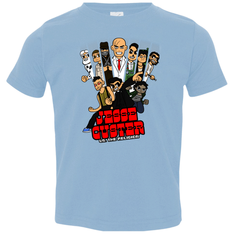 T-Shirts Light Blue / 2T Jesse Custer vs The Religion Toddler Premium T-Shirt