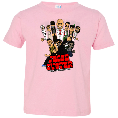 T-Shirts Pink / 2T Jesse Custer vs The Religion Toddler Premium T-Shirt