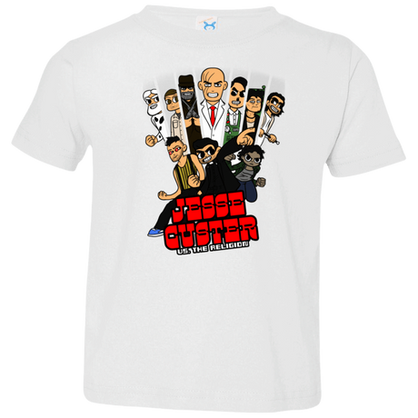 T-Shirts White / 2T Jesse Custer vs The Religion Toddler Premium T-Shirt