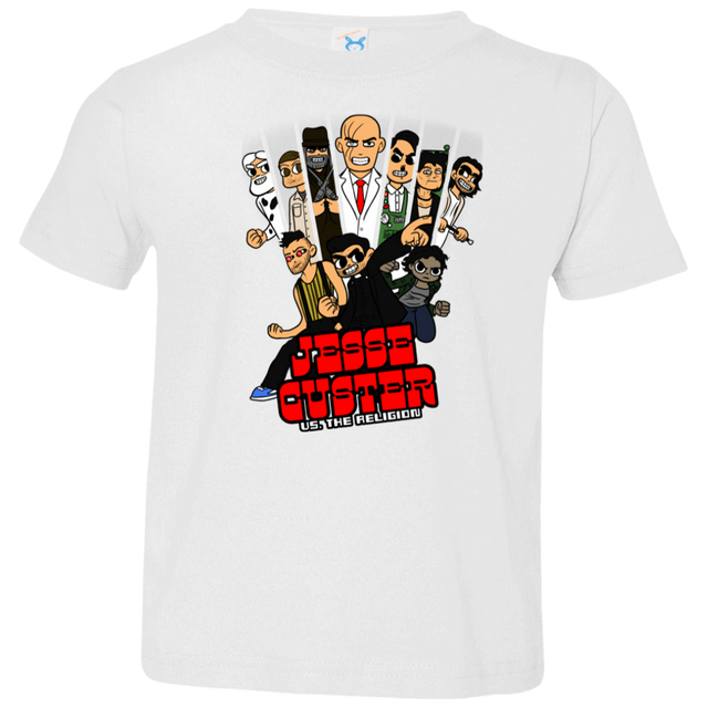 T-Shirts White / 2T Jesse Custer vs The Religion Toddler Premium T-Shirt