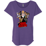 T-Shirts Purple Rush / X-Small Jesse Custer vs The Religion Triblend Dolman Sleeve