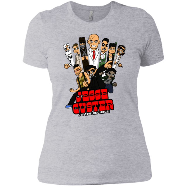 T-Shirts Heather Grey / X-Small Jesse Custer vs The Religion Women's Premium T-Shirt