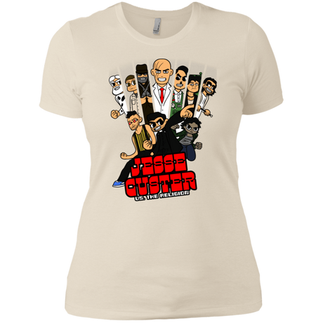 T-Shirts Ivory/ / X-Small Jesse Custer vs The Religion Women's Premium T-Shirt