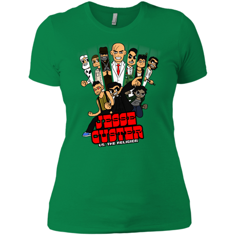 T-Shirts Kelly Green / X-Small Jesse Custer vs The Religion Women's Premium T-Shirt