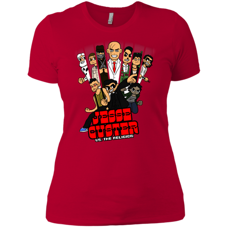 T-Shirts Red / X-Small Jesse Custer vs The Religion Women's Premium T-Shirt